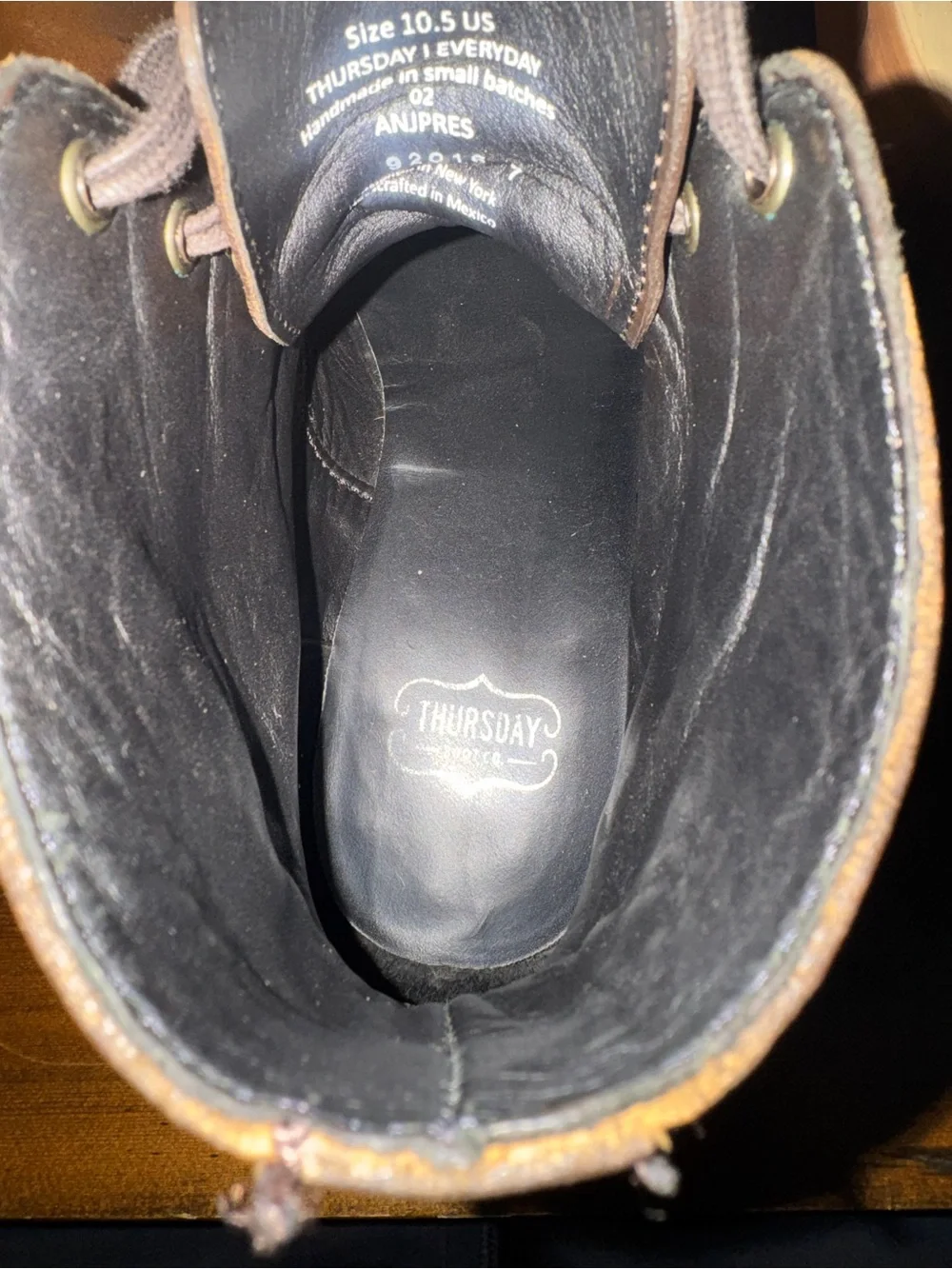 Thursday Boot Co President Lace Up in Anejo